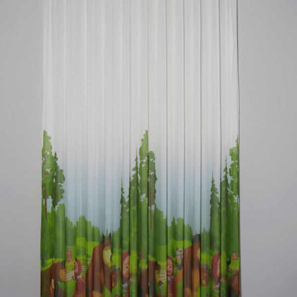 Kindervorhang Masha und Bear